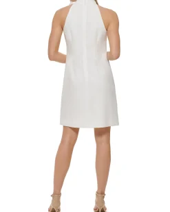 Bow-Neck Dress