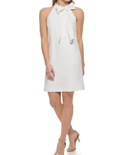 Bow-Neck Dress