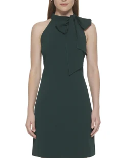 Bow-Neck Dress