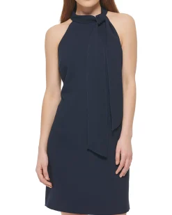Bow-Neck Dress