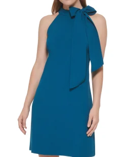 Bow-Neck Dress