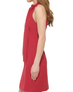 Bow-Neck Dress