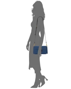 Livee Denim Crossbody Bag