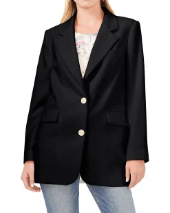 Notch-Lapel Blazer