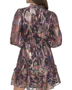Paisley Printed Dress