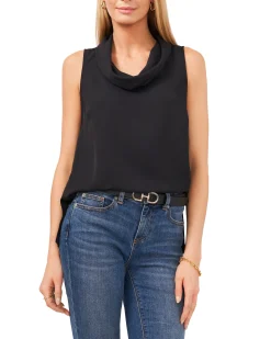 Sleeveless Cowl Neck Top