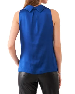 Sleeveless Cowl Neck Top