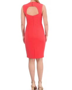 Square-Neck Open-Back Dress
