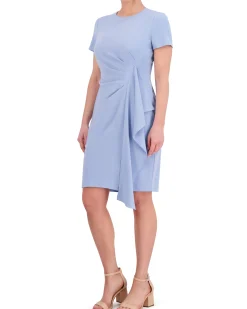 Stretch Side-Ruffle Dress