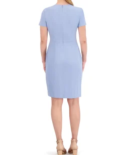 Stretch Side-Ruffle Dress