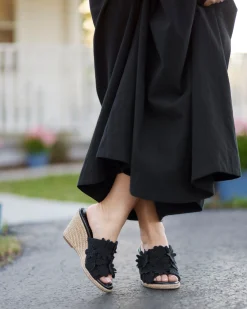 Vince Camuto X Laura Beverlin Daisy Wedge Mule